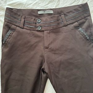 Y2K G2000 brown dress pants